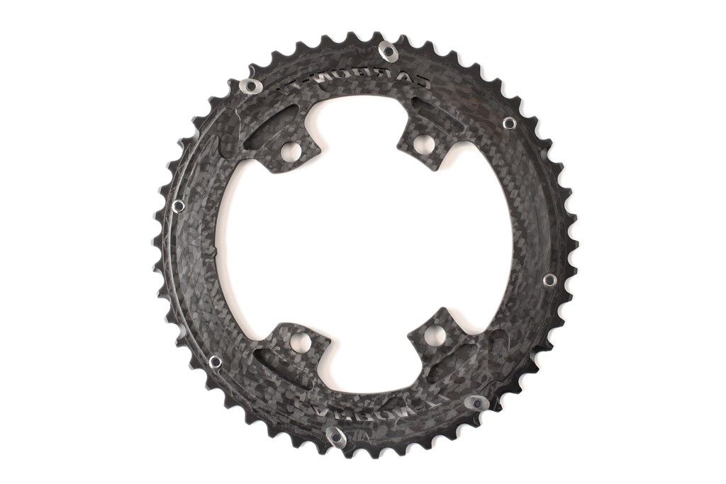 Carbon-Ti X-CarboRing EVO 110 DA9200 (4 Arms) Road Chainring 2 Carbon-Ti X-CarboRing EVO 110 DA9200 (4 Arms) Road Chainring - Image 2