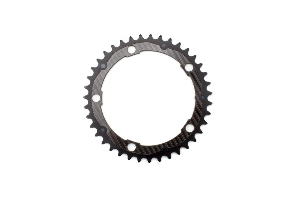 Carbon-Ti X-CarboRing 130 (5 Arms) Road Chainring 6 Carbon-Ti X-CarboRing 130 (5 Arms) Road Chainring - Image 6