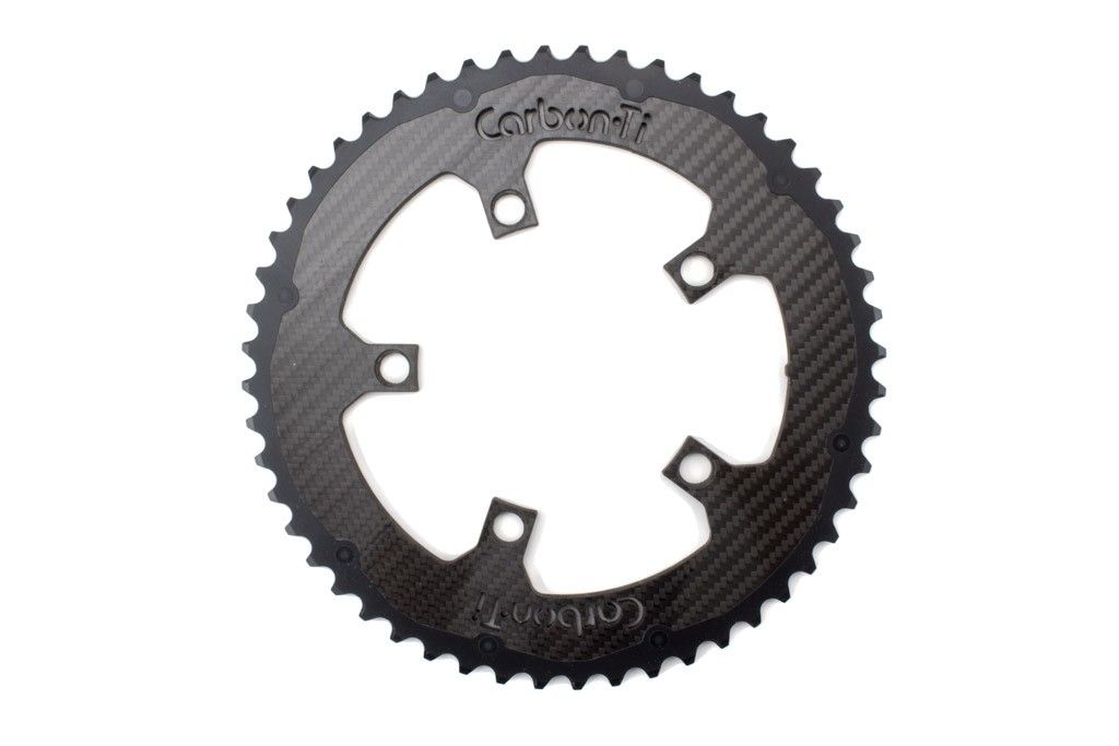 Carbon-Ti X-CarboRing 110 (5 Arms) Road Chainring 1 Carbon-Ti X-CarboRing 110 (5 Arms) Road Chainring