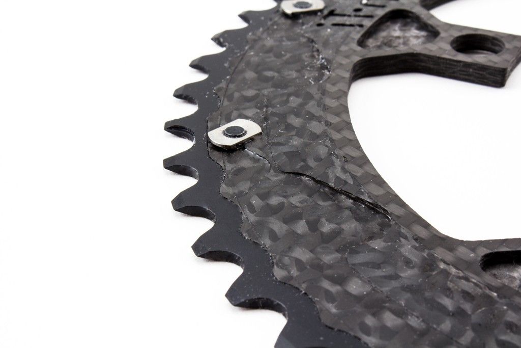 Carbon-Ti X-CarboRing 130 (5 Arms) Road Chainring 3 Carbon-Ti X-CarboRing 130 (5 Arms) Road Chainring - Image 3