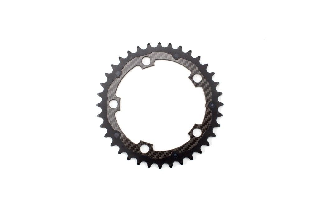 Carbon-Ti X-CarboRing 110 (5 Arms) Road Chainring 5 Carbon-Ti X-CarboRing 110 (5 Arms) Road Chainring - Image 5