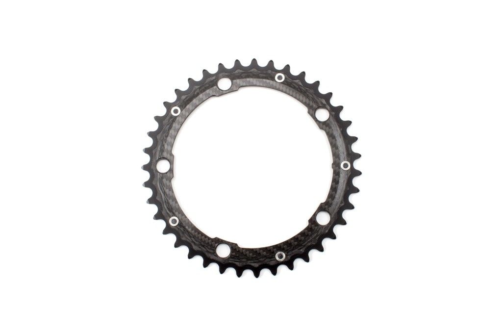 Carbon-Ti X-CarboRing 130 (5 Arms) Road Chainring 5 Carbon-Ti X-CarboRing 130 (5 Arms) Road Chainring - Image 5