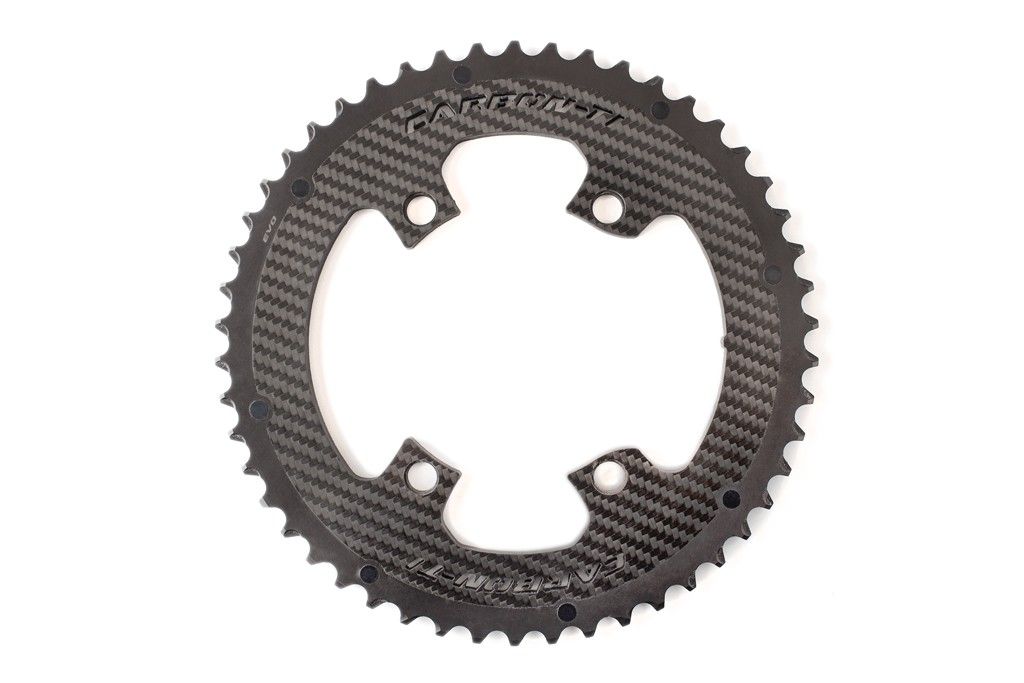 Carbon-Ti X-CarboRing EVO 110 DA9200 (4 Arms) Road Chainring 1 Carbon-Ti X-CarboRing EVO 110 DA9200 (4 Arms) Road Chainring
